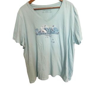 Life‎ is Good Shirt Rabbit XXXL